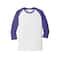 Port & Company® Core Blend 3/4-Sleeve Raglan Tee